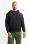Campera con capucha y bolsillo NEGRO
