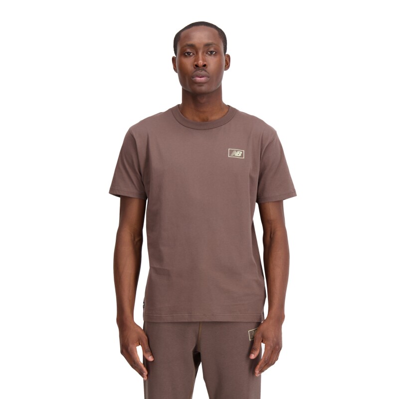 Remera New Balance de hombre - MT33511DUO BROWN