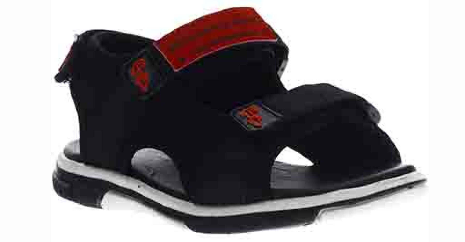 Sandalias de Niño Croco Kids TOMMY deportiva con velcros - Negro 