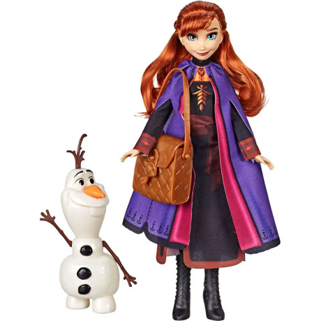 Disney Frozen Muñeca Elsa O Anna + Figura Olaf Pabbie Anna