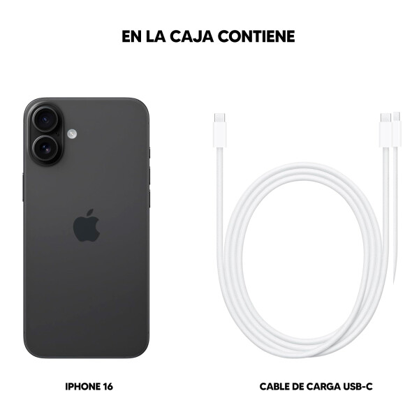 Apple Iphone 16 8/256 Gb 5g NEGRO