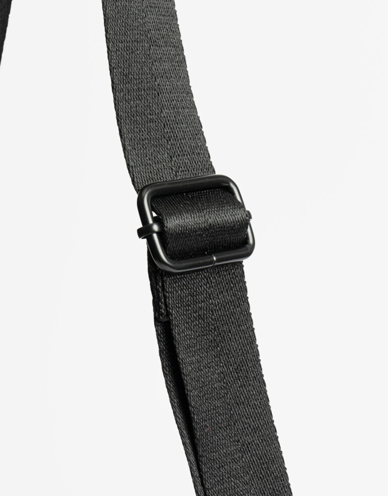 Bandoleras Nylon Bandolera Material Reciclado - Negro