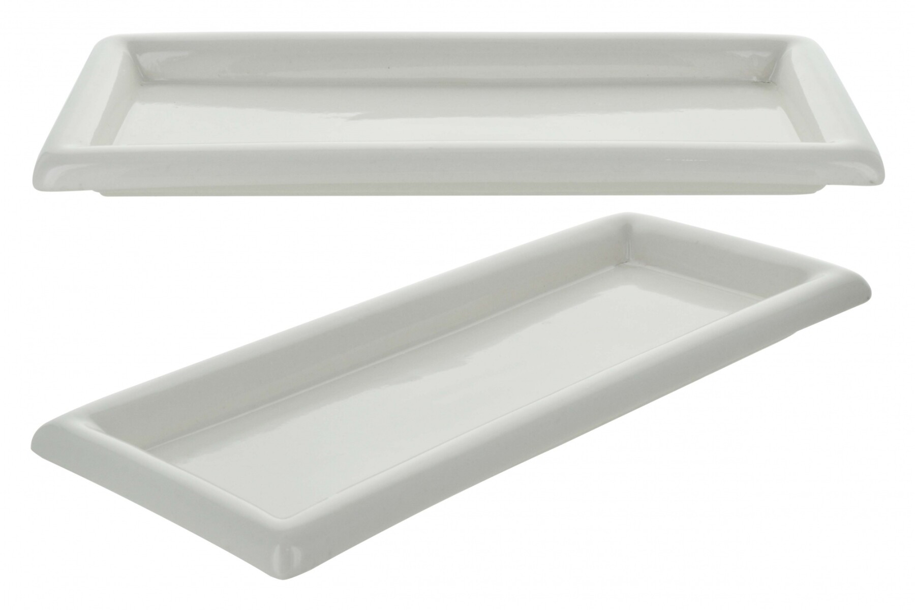 Plato de ceramica rectangular 