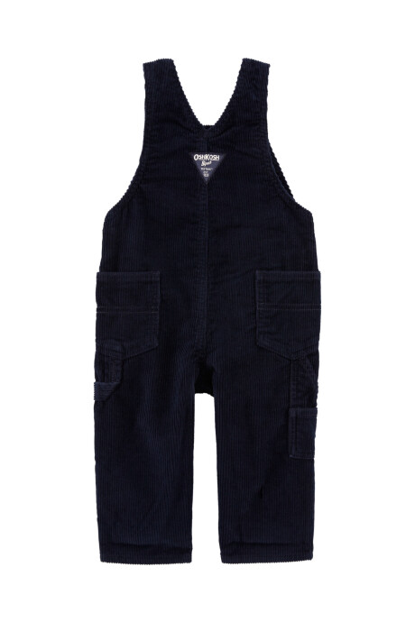 Enterito de pana, azul. Talles 3-24M Sin color