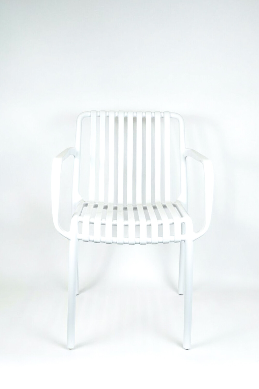 Silla Mar Con Posabrazos Blanco