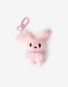 Llavero Cozy Llavero Y Bag Charm Conejo - Rosa Claro