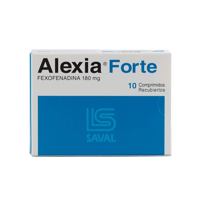 ALEXIA FORTE CJ X 10 COMPRIMIDOS única
