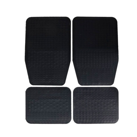 ALFOMBRAS - 4 PIEZAS UNIV. CHICA NEGRA PVC 60x44CM = CC.9809 WESTON ALFOMBRAS - 4 PIEZAS UNIV. CHICA NEGRA PVC 60x44CM = CC.9809 WESTON
