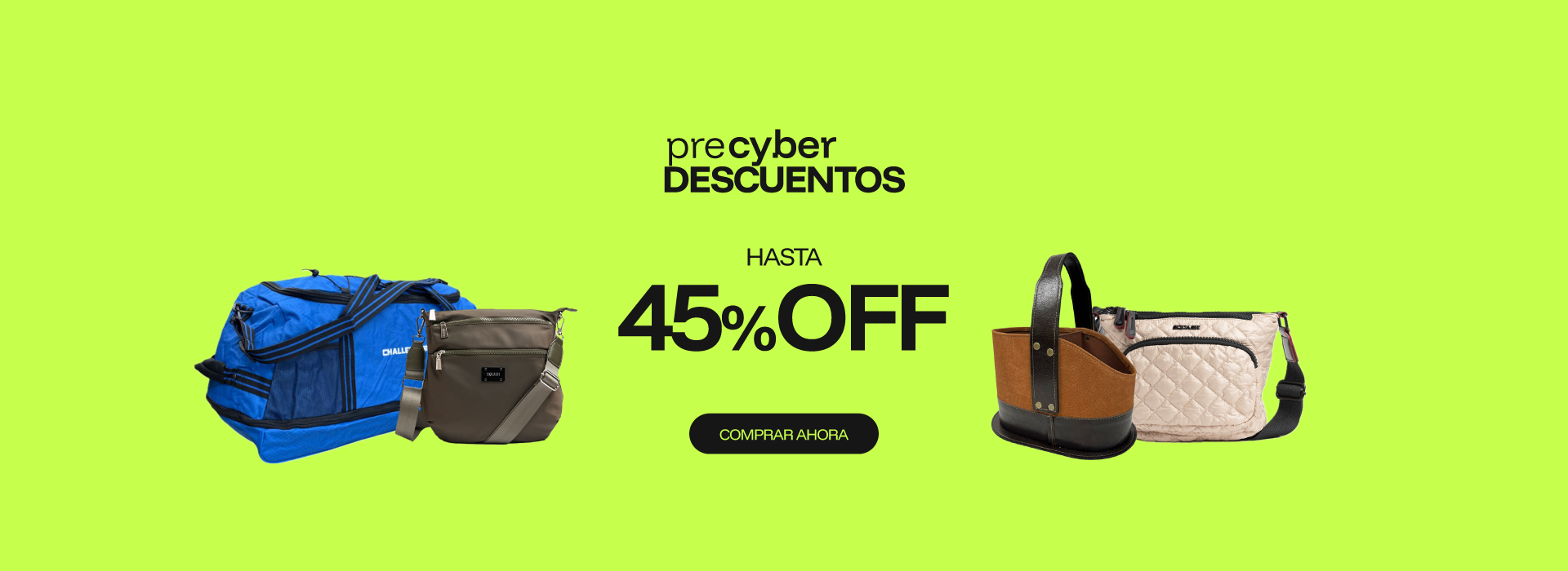 Precyberdescuento hasta 45%