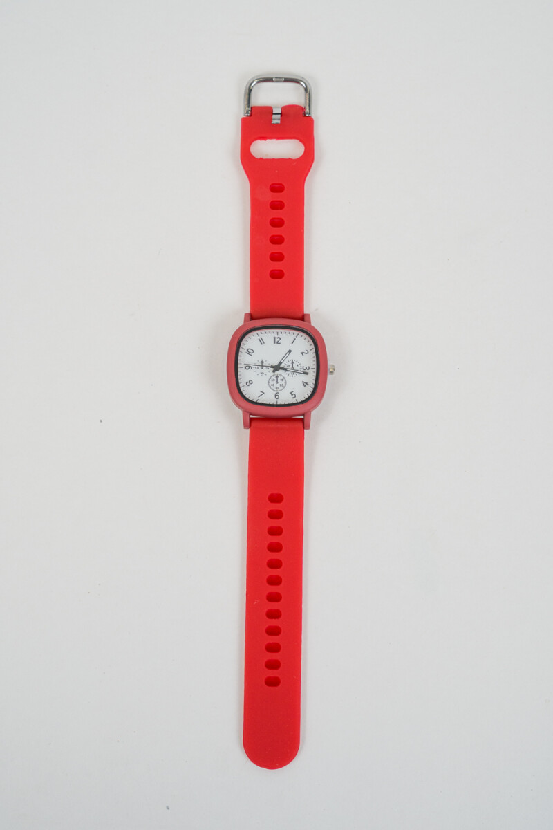 Reloj Carolina - Rojo 
