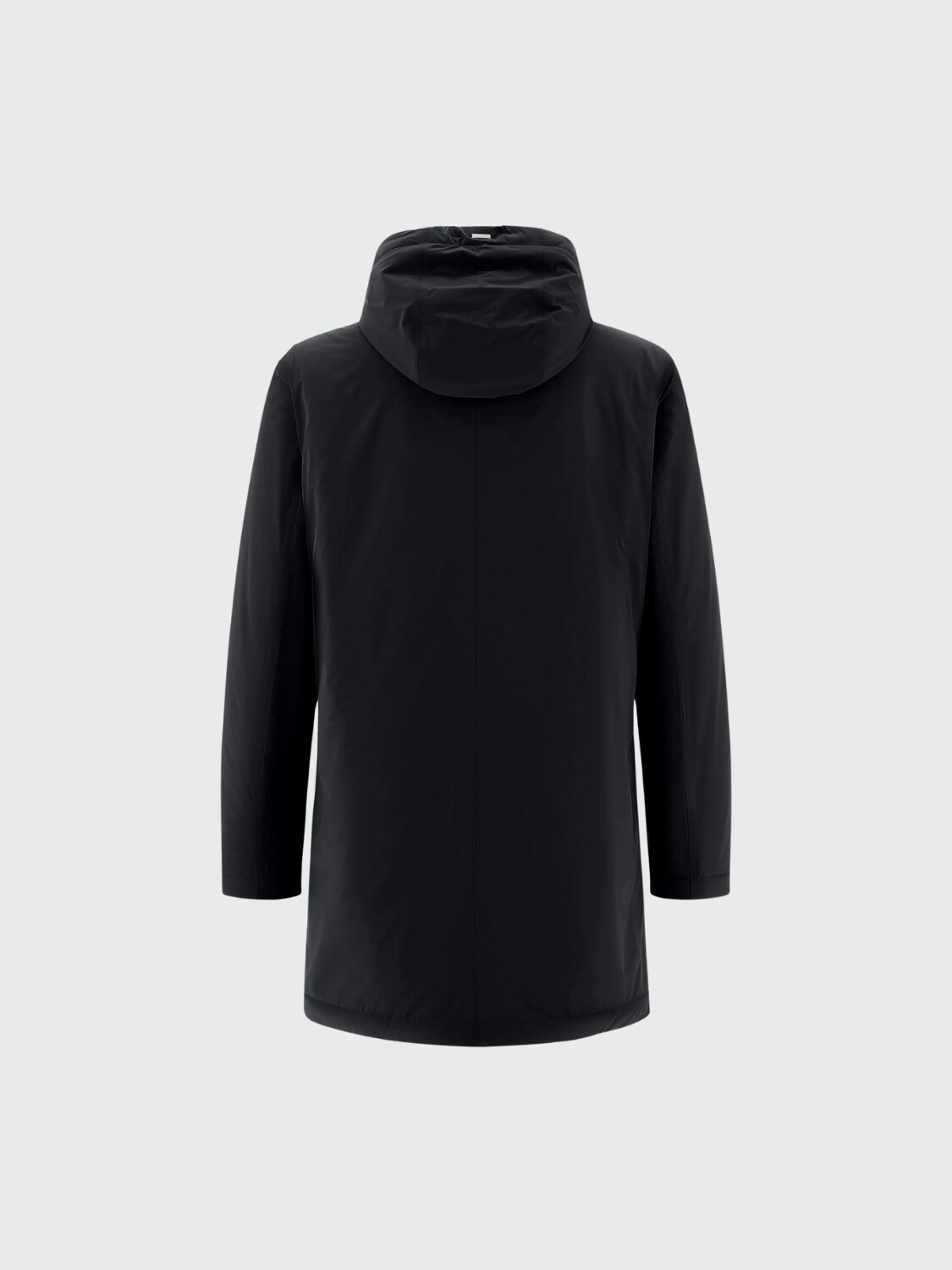 Herno - Campera Parka de nylon elástizado Azul