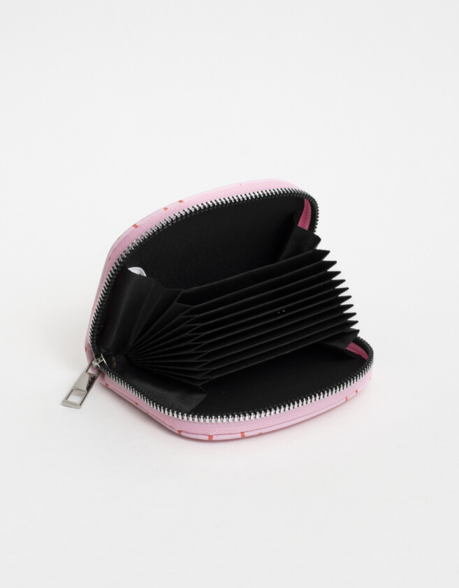 Tarjeteros Tarjetero Estampado - Rosa Viejo