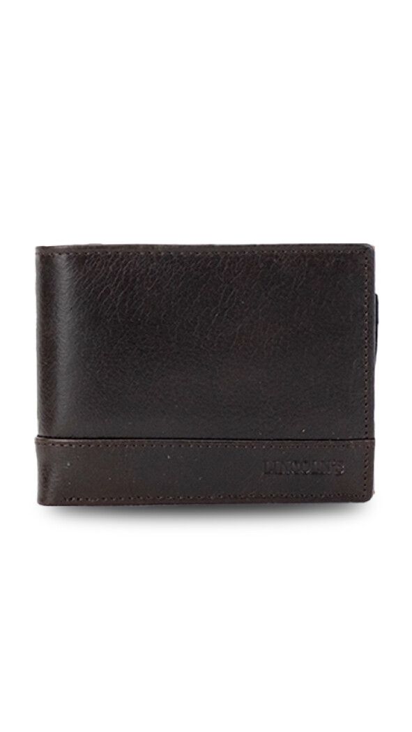 BILLETERA CUERO NAMAZU CHOCOLATE