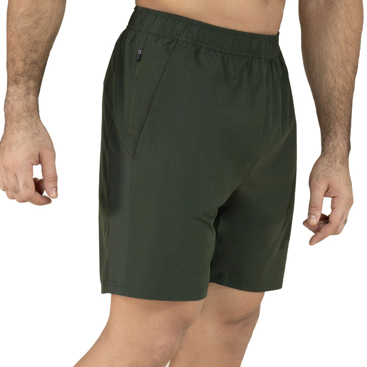SHORT MEN POLY/SPX EVERLAST 7" TERRA GN M6 - GREEN 