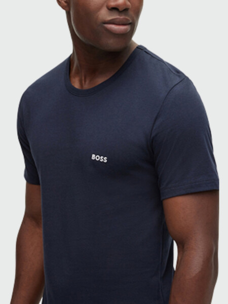 BOSS - Pack tres remeras interiores clásicas de algodón Surtido