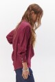 CAMISA VERTICE BURDEOS