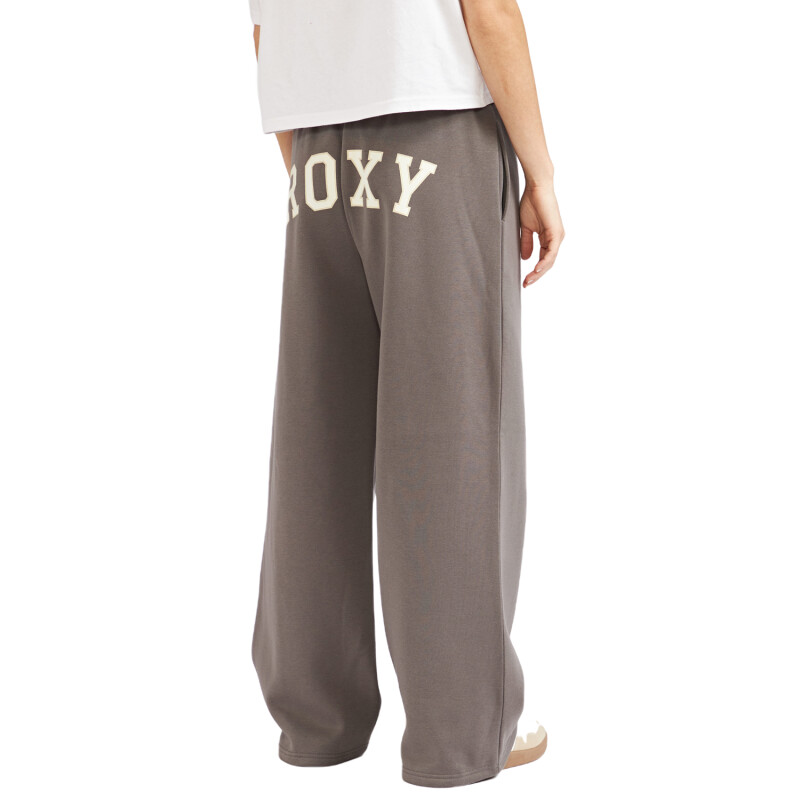 Pantalon Roxy Jogger Ancho - Gris Pantalon Roxy Jogger Ancho - Gris