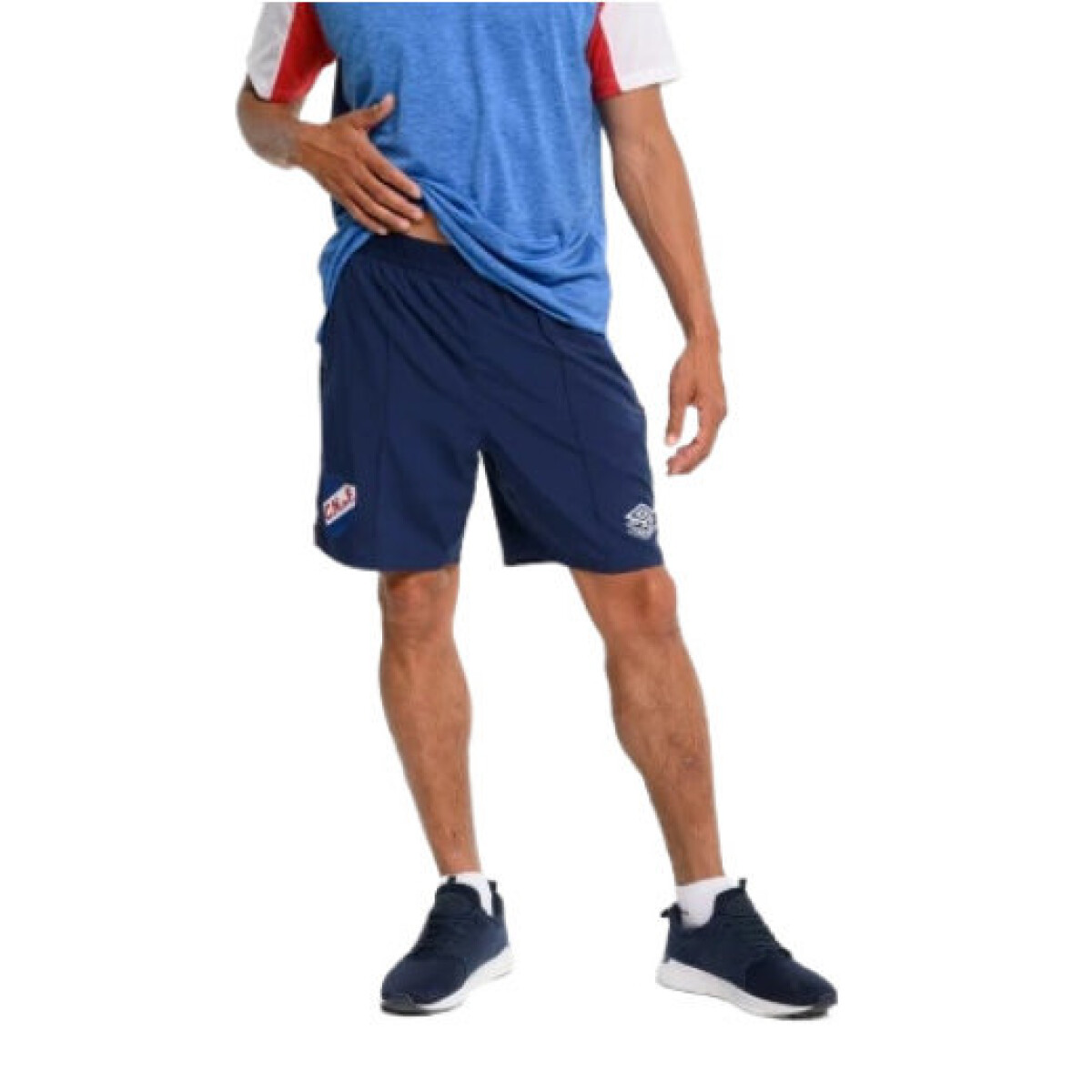 Bermuda de Hombre Umbro Training Nacional - Azul Marino - Rojo - Blanco 