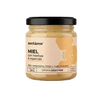 Miel Óptima Digestión 250 g Nectáreo Miel Nectareo Optima Digestion