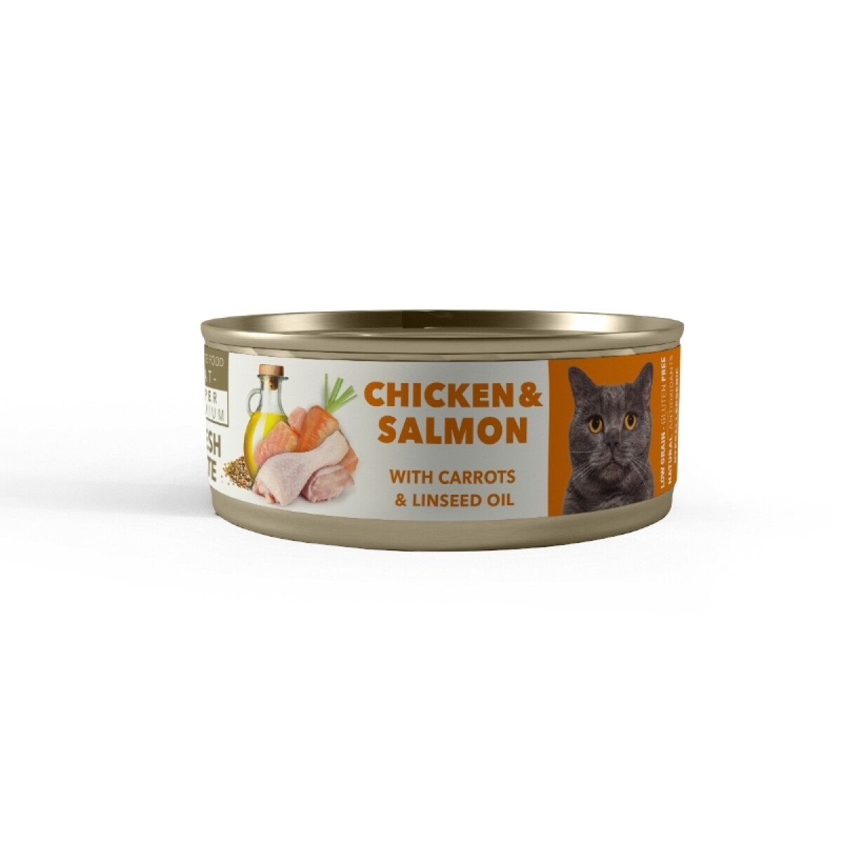 Amity Húmedo para Gatos Adultos, Chicken & Salmon 95 grs 