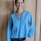 Blusa Mery Denim Celeste