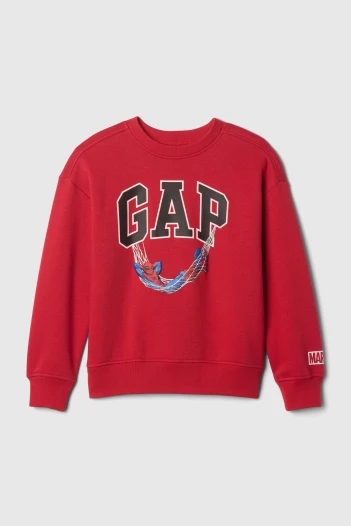 Buzo Deportivo Logo Gap Marvel Modern Red