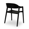 Silla Oslo Brazos Black