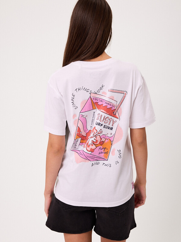 T-SHIRT HIDAYA RUSTY Blanco