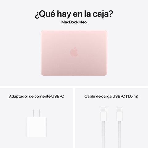 MacBook Neo A18 Pro 8GB RAM 512GB SSD 6C-CPU 5C-GPU Touch ID Blush MacBook Neo A18 Pro 8GB RAM 512GB SSD 6C-CPU 5C-GPU Touch ID Blush
