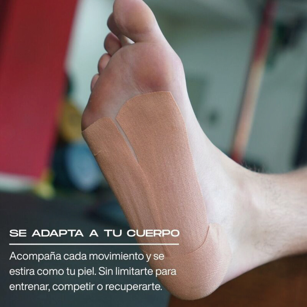TAPEK CINTA KINESIOLOGICA BEIGE 5X7 única