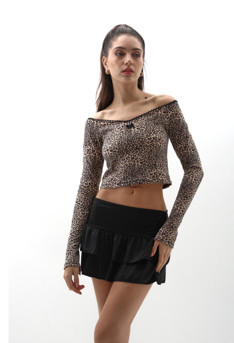 Blusa leopardo 