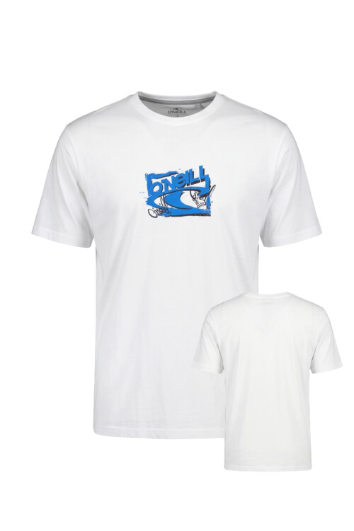 Remera O'Neill Brush Wave Blanco