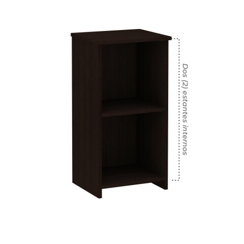 Mueble Frutero Multiuso 1 puerta con estante interno 33x29x68cm Marrón