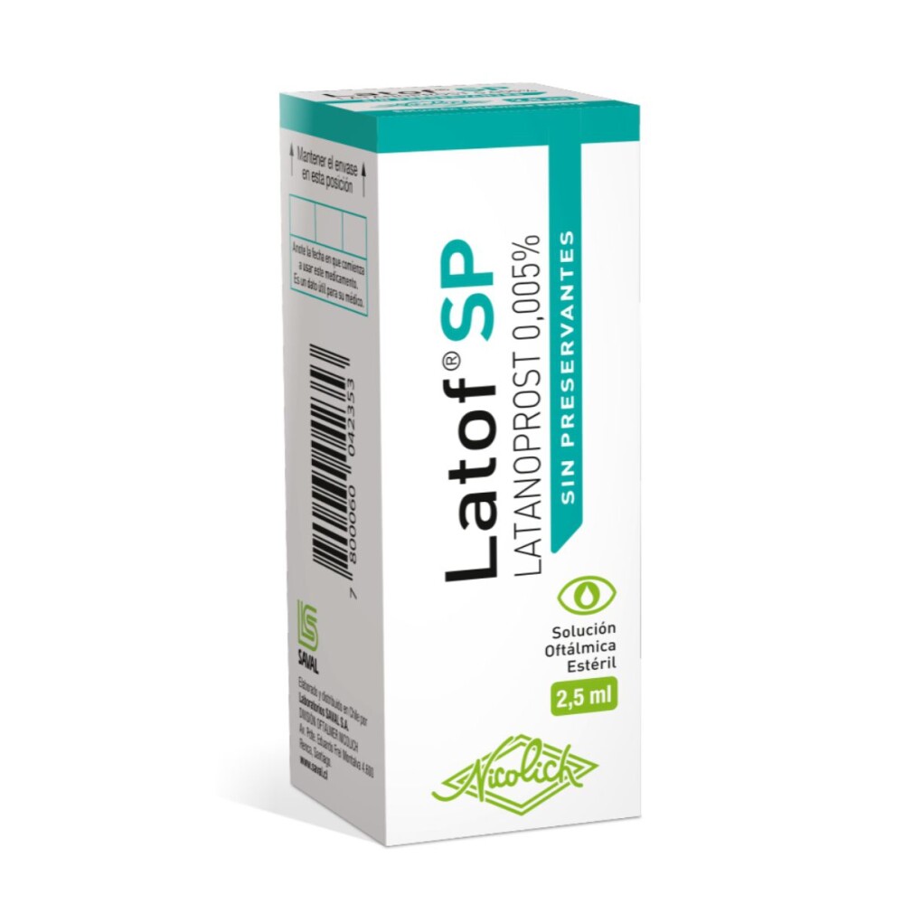 LATOF SP GOTAS OFTALM. FR. X 2,5 ML. única