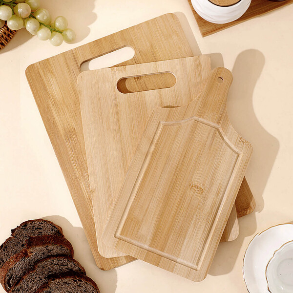 Set de 3 Tablas de Picar IMBACK IBK-HMJ053-MAD | Bambú Natural con Manija | Resistentes e Higiénicas Set de 3 Tablas de Picar IMBACK IBK-HMJ053-MAD | Bambú Natural con Manija | Resistentes e Higiénicas