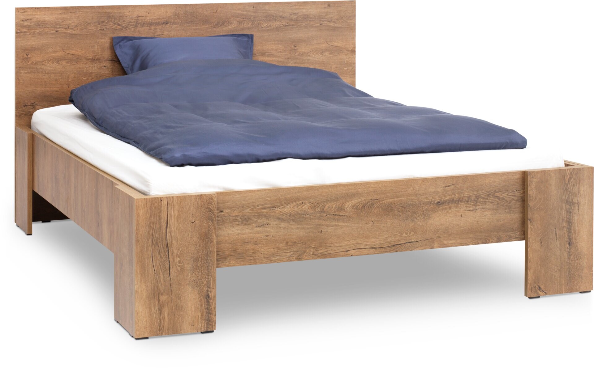 Estructura cama VEDDE Queen 160x200 roble 