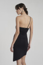 VESTIDO CORTO FORO Negro