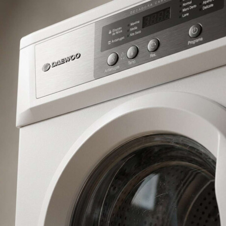 Secarropas 6kg Daewoo Panel Digital Color blanco