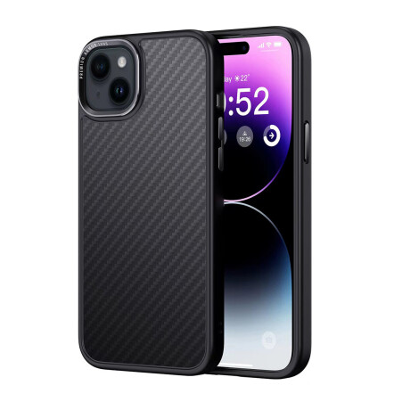 Protector Case Kevlar con MagSafe para iPhone 15 Plus Black