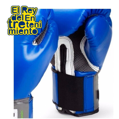 Guantes Boxeo Everlast Pro Style Producto Original Azul