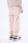 Pantalon de gabardina Rocha Beige