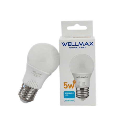 LAMPARA LED 5W (EQUIVALE 40W) A50-E27 CALIDA WELLMAX ++ N/a