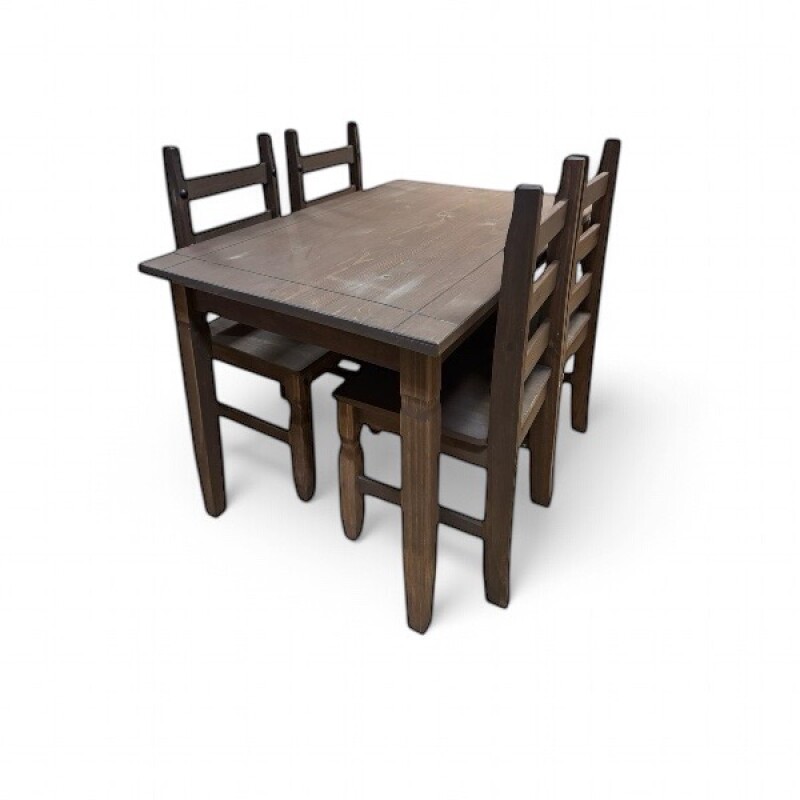 Juego de comedor mexicano 4 sillas Juego de comedor mexicano 4 sillas