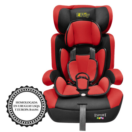 Silla De Auto 3 en 1 Bebé Expert Kids Ragnar + Set Rojo