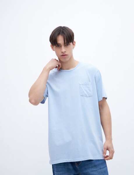 Remera Kenny Celeste
