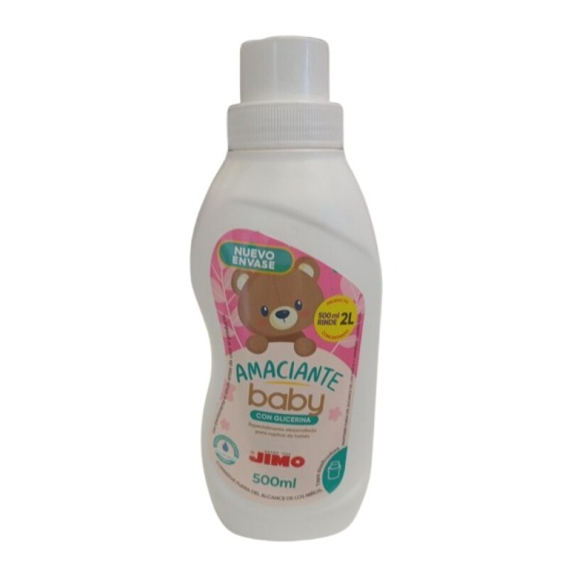 Suavizante De Ropa Jimo Hipoalergénico Bebé 500 Ml. Suavizante De Ropa Jimo Hipoalergénico Bebé 500 Ml.