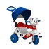 Tricliclo A Pedal Y Paseo Velobaby Doggy Azul 365 Tricliclo A Pedal Y Paseo Velobaby Doggy Azul 365