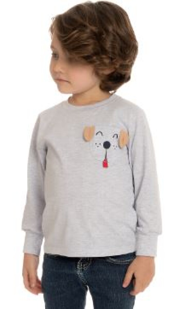 T-SHIRT BYGUS 6992 - GRIS 