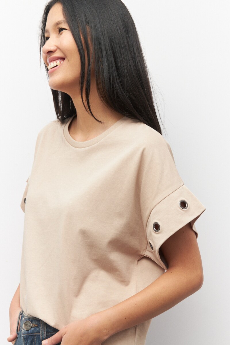 REMERA EXTON Beige