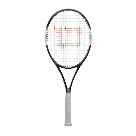 Raqueta Federer Wilson Control 103 4 3/8 Blanco/Negro